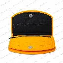 Open Saffron Wallet with Black Interior.webp