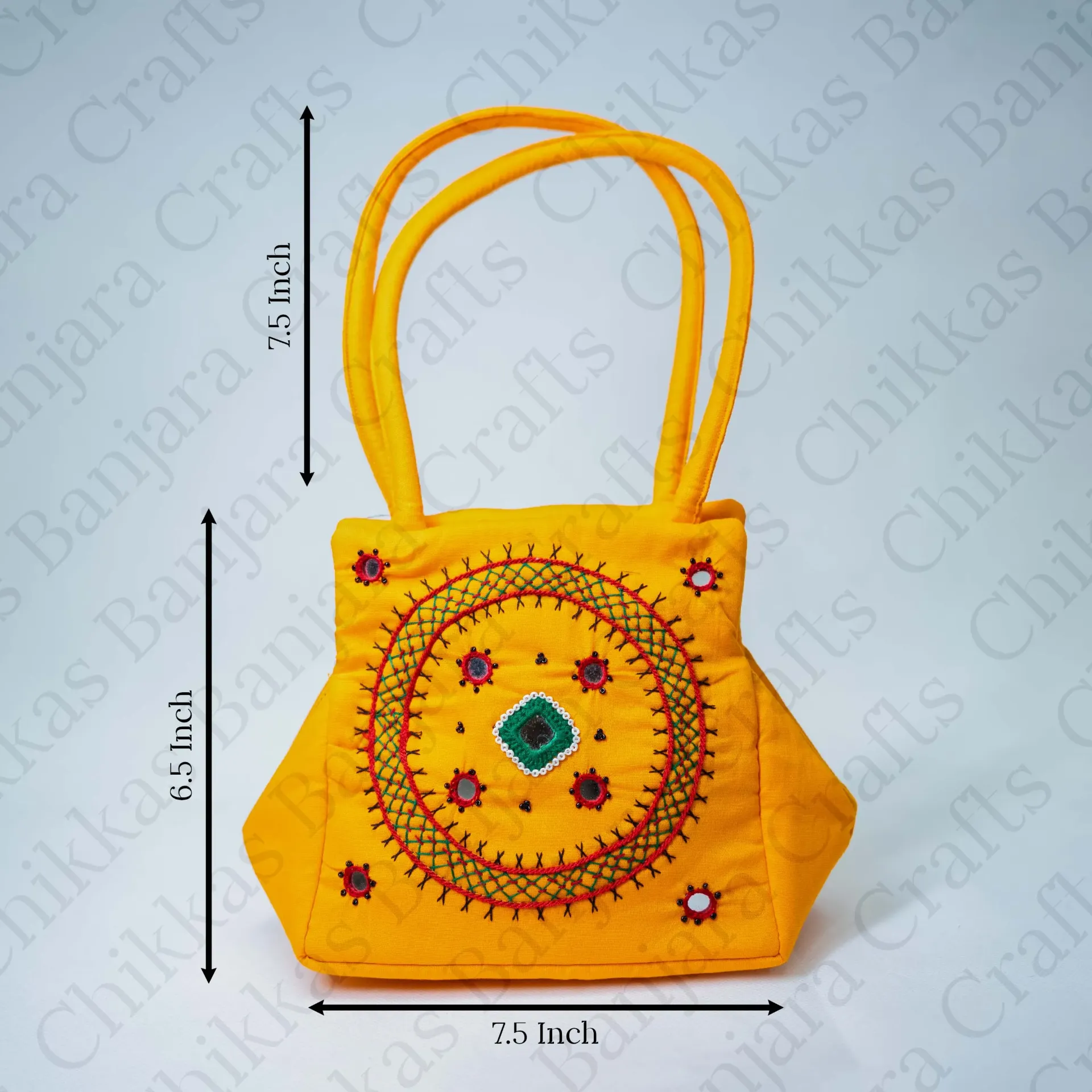 [HPYL] Handle Purse - HP (Yellow)